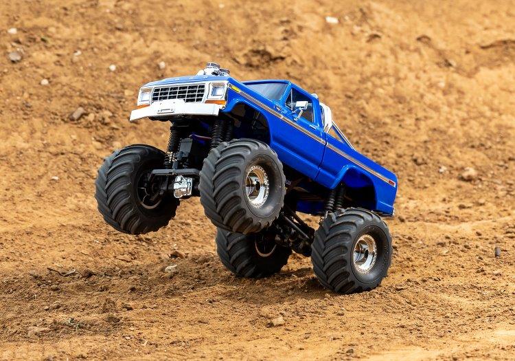 Traxxas TRX-4MT Ford F-150 Monster Truck RTR Blå* - 4