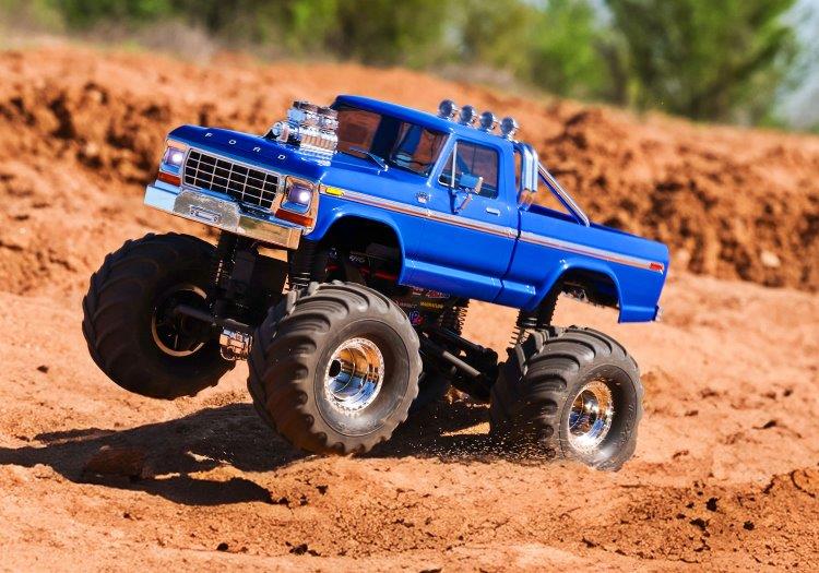 Traxxas TRX-4MT Ford F-150 Monster Truck RTR Blå* - 7