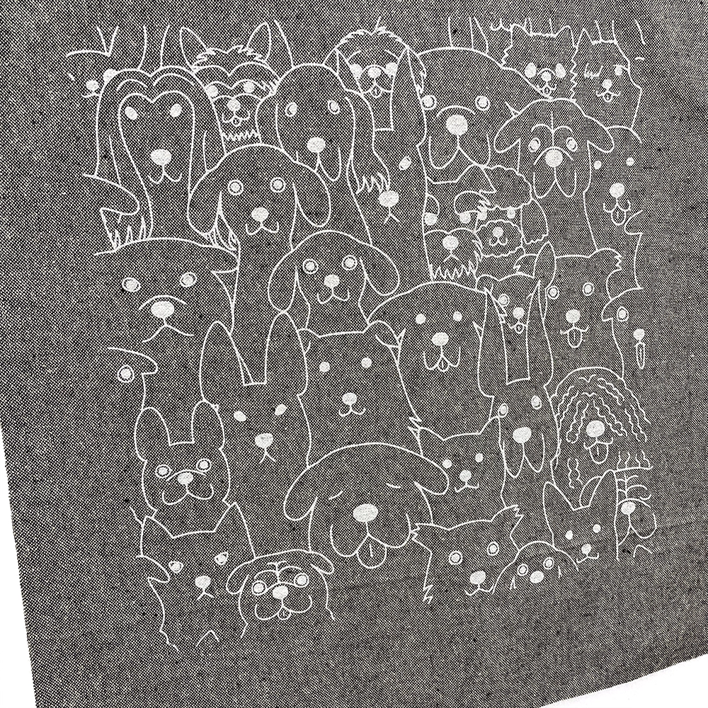 Cloth bag with dogs - 2