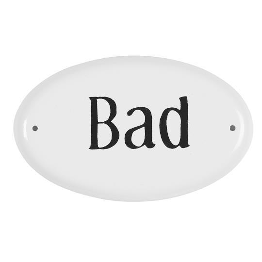 Badrumsskylt