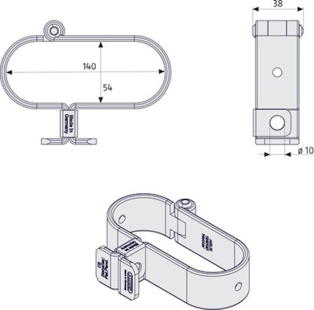 Abus Grindlås 131/140 GateSec SB - 4