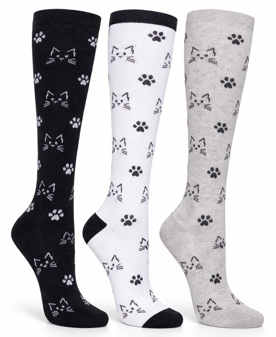 3-Pack Sthlm Sock co. Stödstrumpor Katter