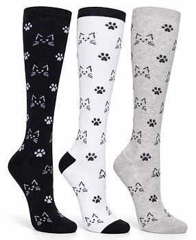 3-Pack Sthlm Sock co. Stödstrumpor Katter