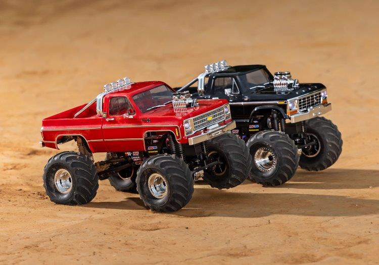 Traxxas TRX-4MT Chevrolet K-10 Monster Truck RTR Röd - 9