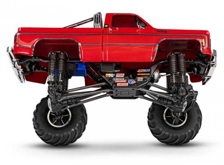 Traxxas TRX-4MT Chevrolet K-10 Monster Truck RTR Röd - 13