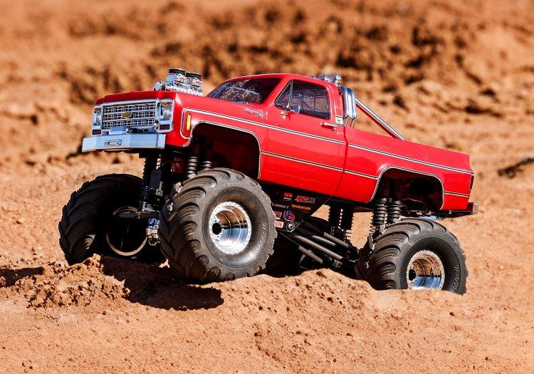 Traxxas TRX-4MT Chevrolet K-10 Monster Truck RTR Röd - 4