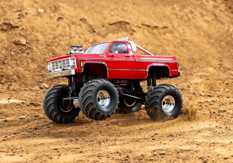 Traxxas TRX-4MT Chevrolet K-10 Monster Truck RTR Röd - 7