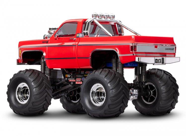 Traxxas TRX-4MT Chevrolet K-10 Monster Truck RTR Röd - 2