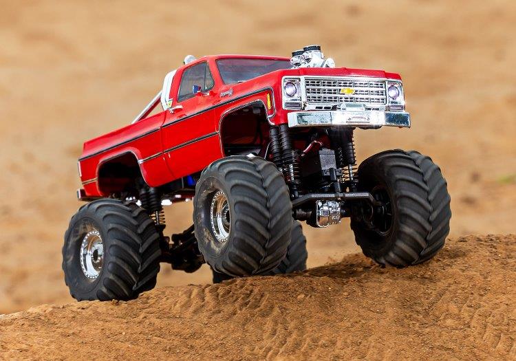 Traxxas TRX-4MT Chevrolet K-10 Monster Truck RTR Röd - 10