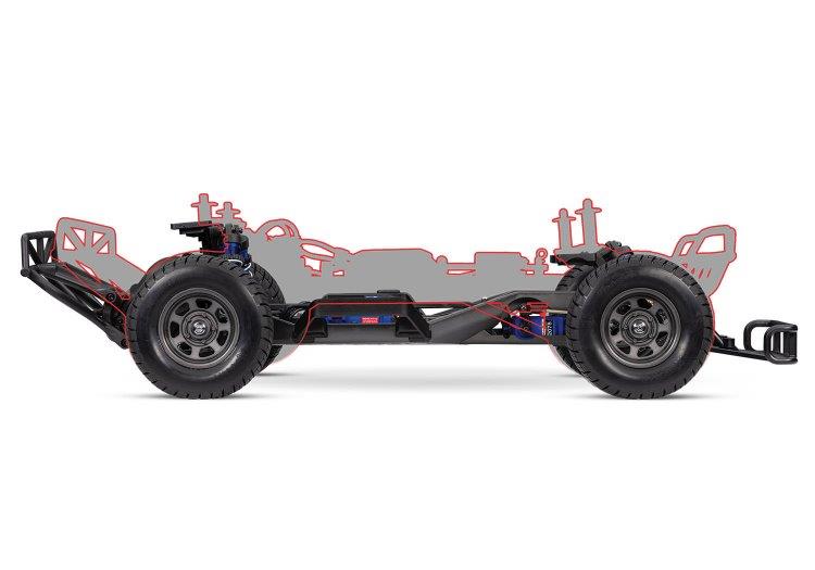 Traxxas Slash Mudboss 1/10 RTR TQ BL-2s Orange - 16