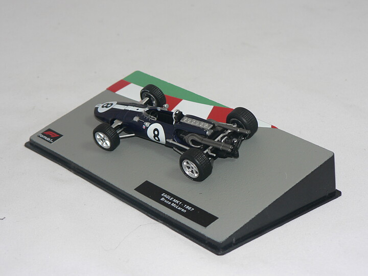 Eagle MK1  1967 Bruce McLaren  1:43 Atlas