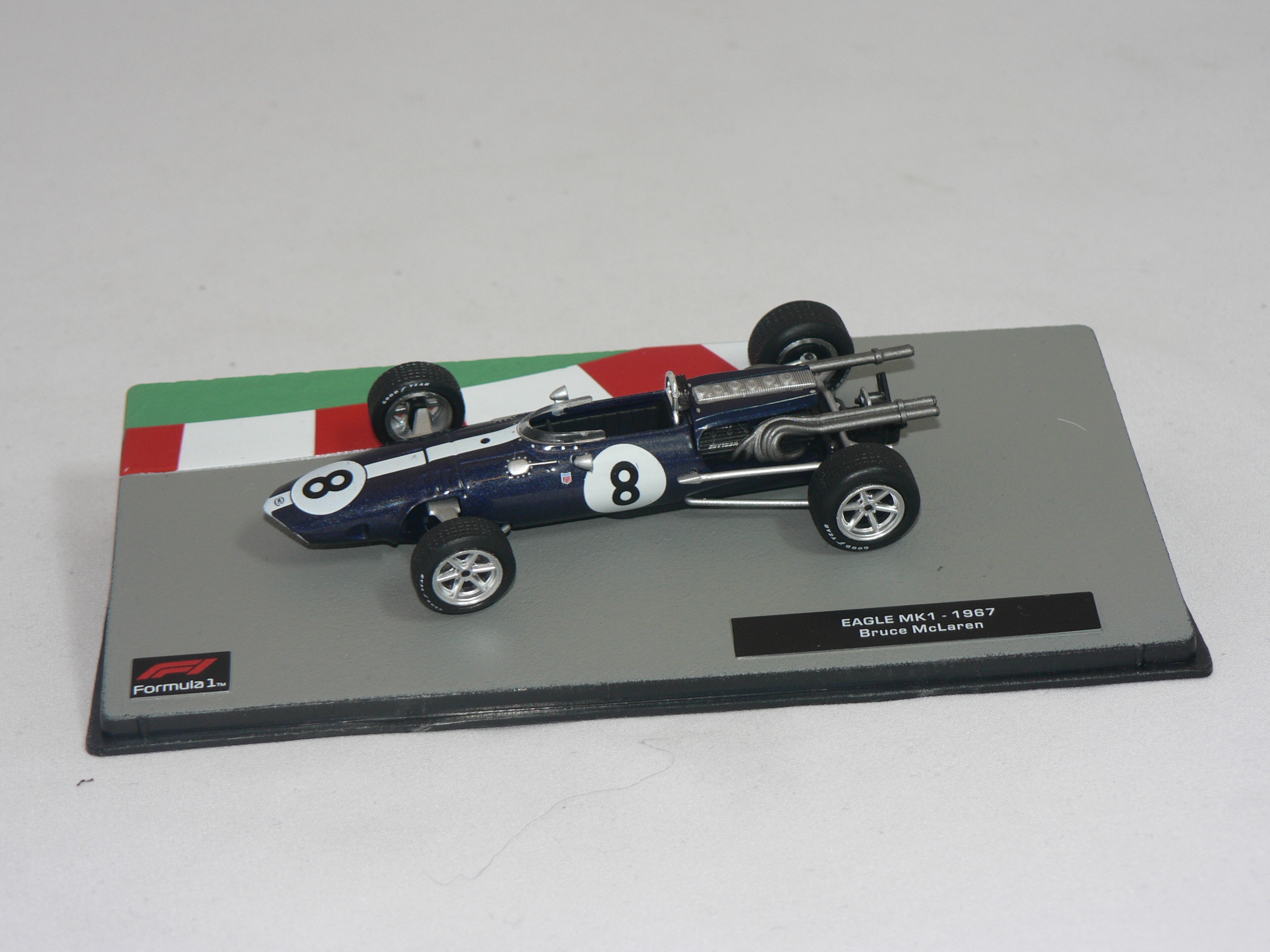 Eagle MK1  1967 Bruce McLaren  1:43 Atlas - 3