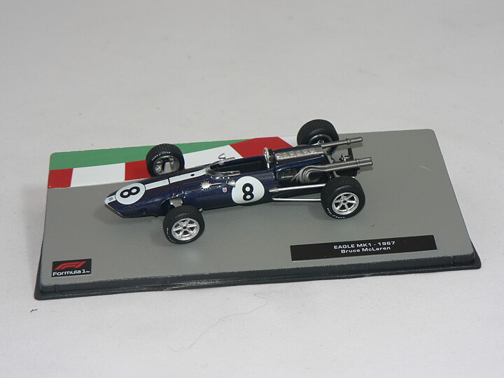 Eagle MK1  1967 Bruce McLaren  1:43 Atlas