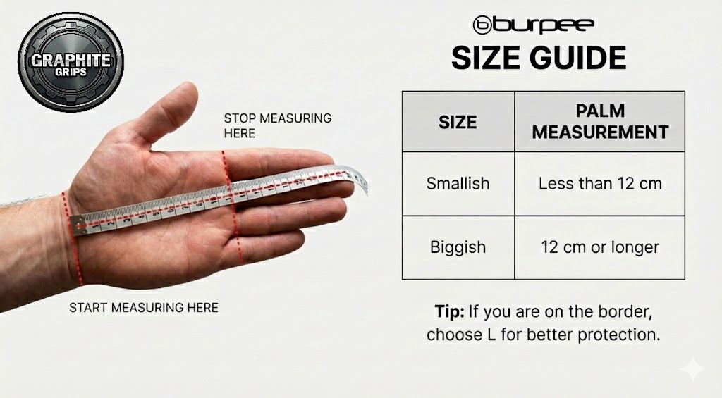 Burpee Graphite Grips - 2