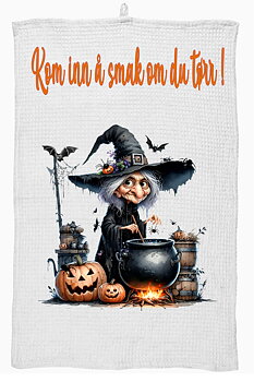 Kjøkkenhåndkle  Halloween 1