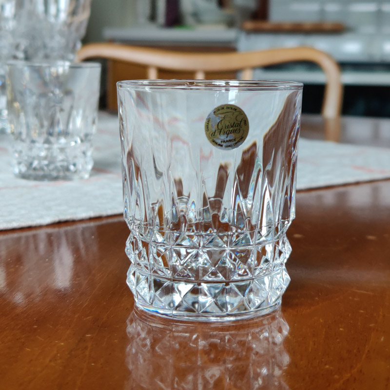 Pompadour selterglas från Christal dÁrques - 2