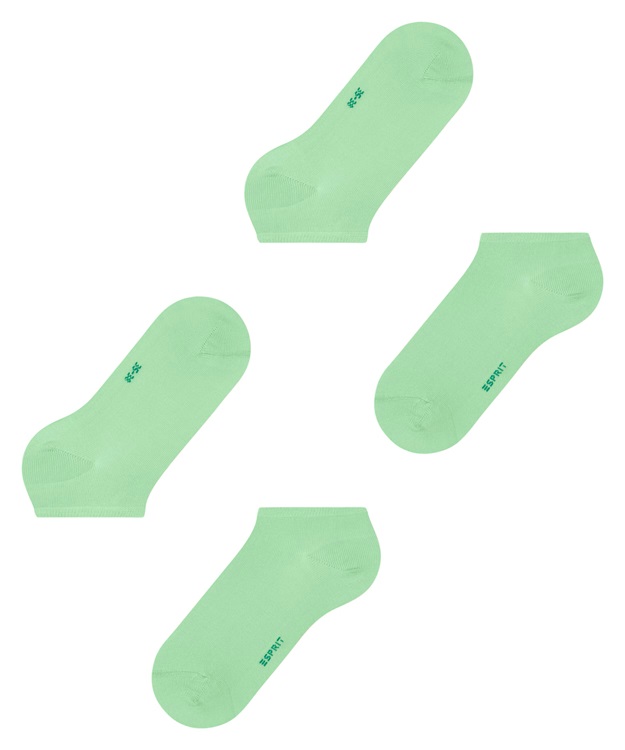 2-Pack Esprit Green Ankelstrumpor Eko - 2