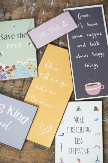 Skylt - One thing at a time