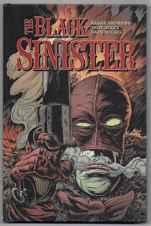 Black Sinister HC NM Solblekt på ryggen