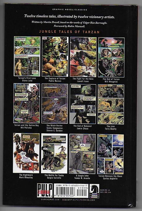 Jungle Tales of Tarzan HC NM- Solblekt på ryggen