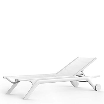 Afica Sun Lounger White - In stock - Vondom