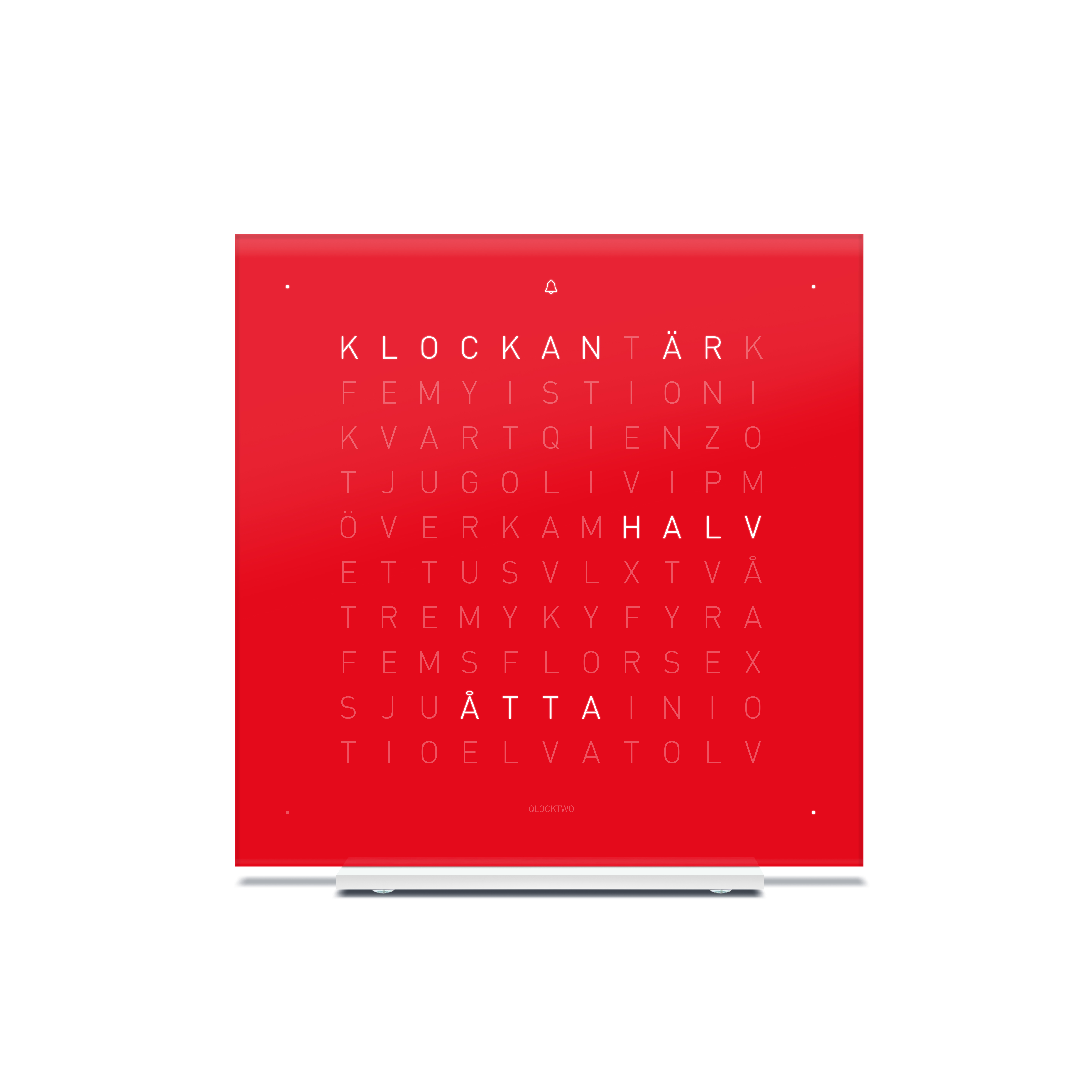 T4SSECC Qlocktwo Earth 13.5, Pure Cherry Cake 