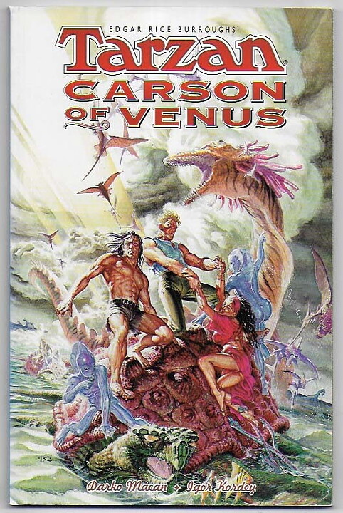 Tarzan/Carson of Venus TP VF+  Solblekt på ryggen