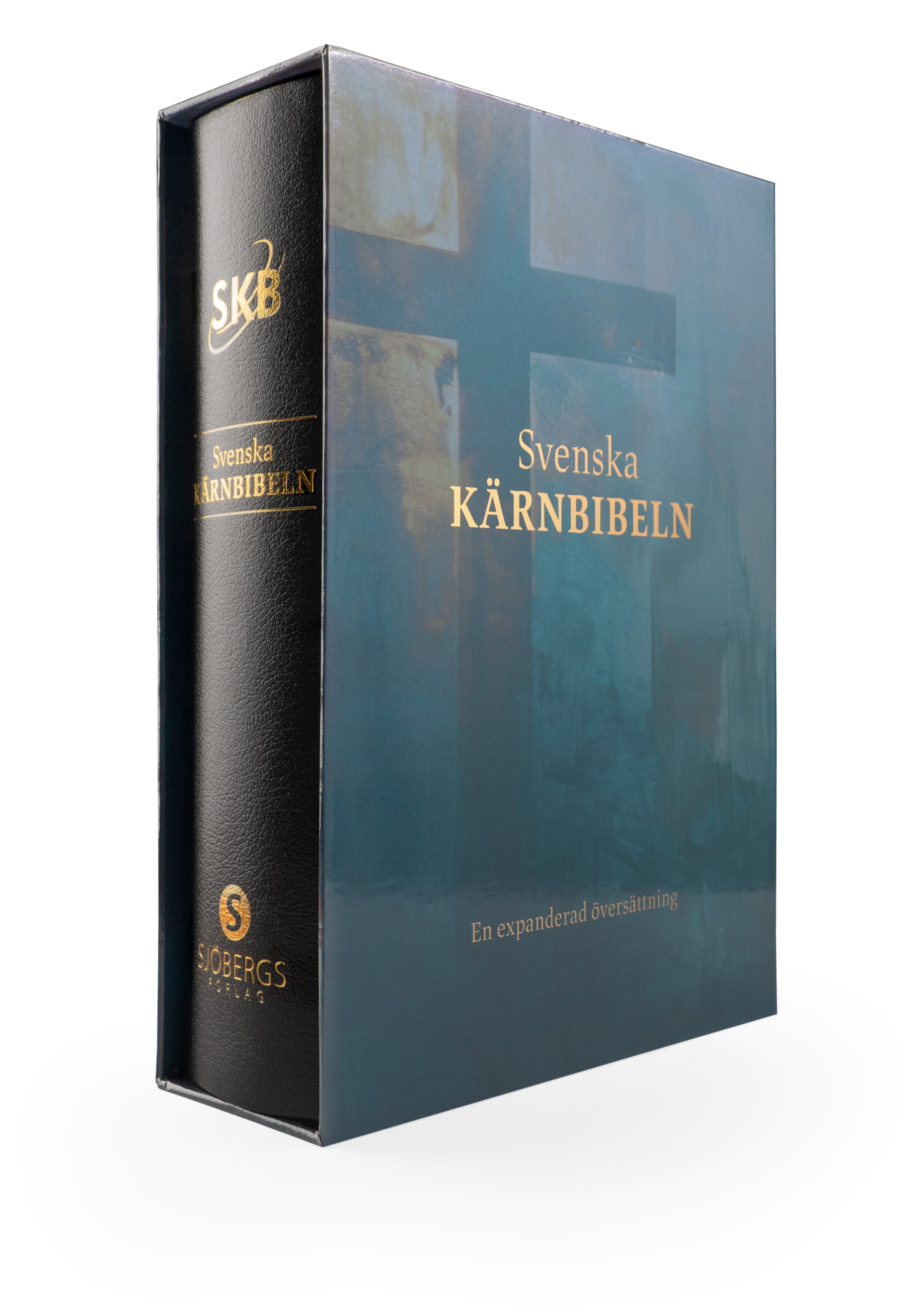 Svenska Kärnbibeln - Helbibel – svart cabraskinn - 3