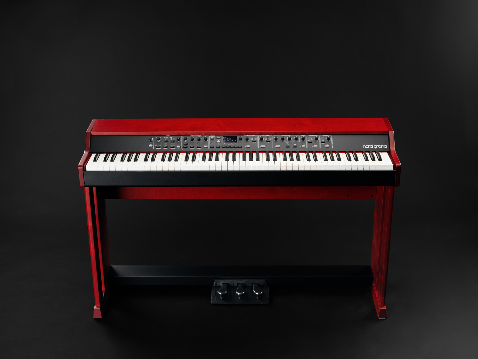 Nord wood keyboard stand top