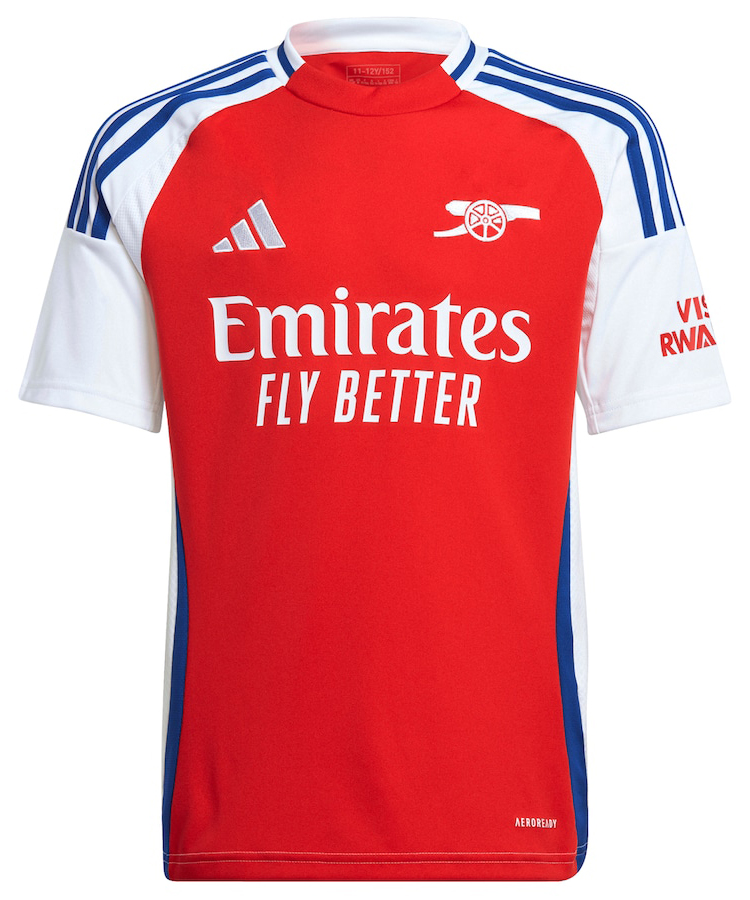 2024/2025 ARSENAL ADIDAS HEMMATRÖJA KORTÄRMAD - JUNIOR