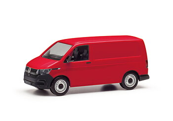Volkswagen (VW) T6.1 skåp, cherry red