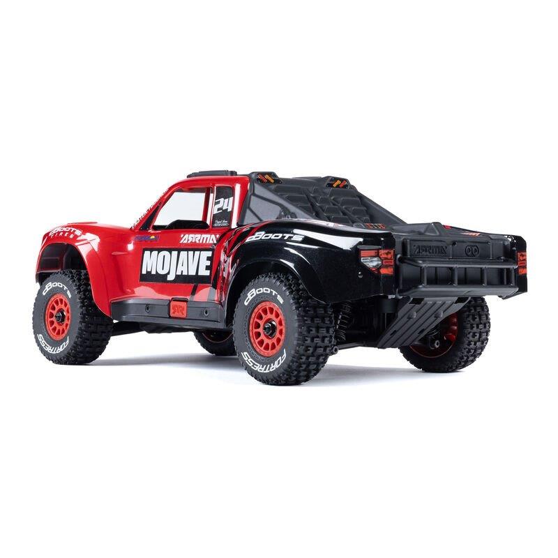 ARRMA MOJAVE GROM MEGA 380 Brushed 4X4 DT RTR with Battery & Charger, Red/Black  - 16