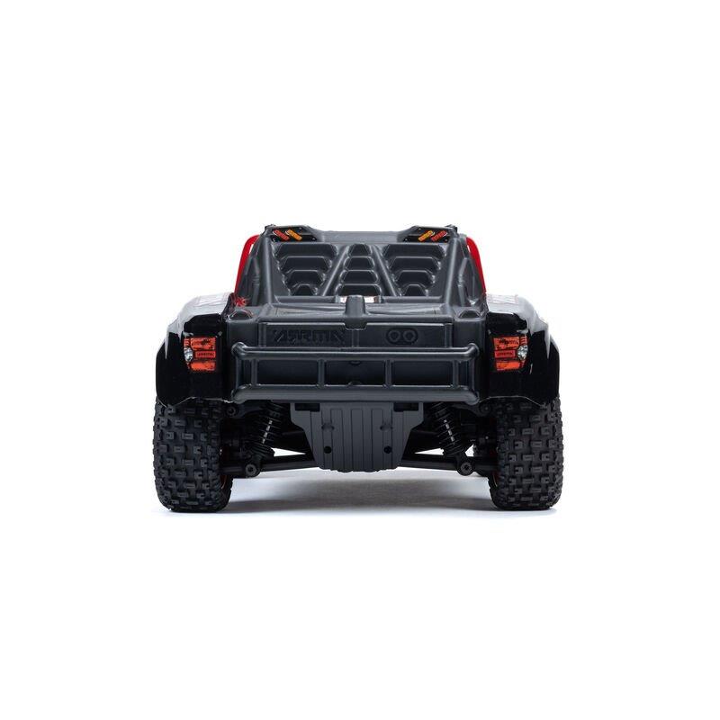 ARRMA MOJAVE GROM MEGA 380 Brushed 4X4 DT RTR with Battery & Charger, Red/Black  - 18