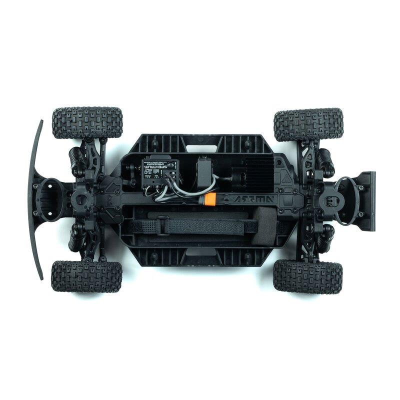 ARRMA MOJAVE GROM MEGA 380 Brushed 4X4 DT RTR with Battery & Charger, Red/Black  - 20