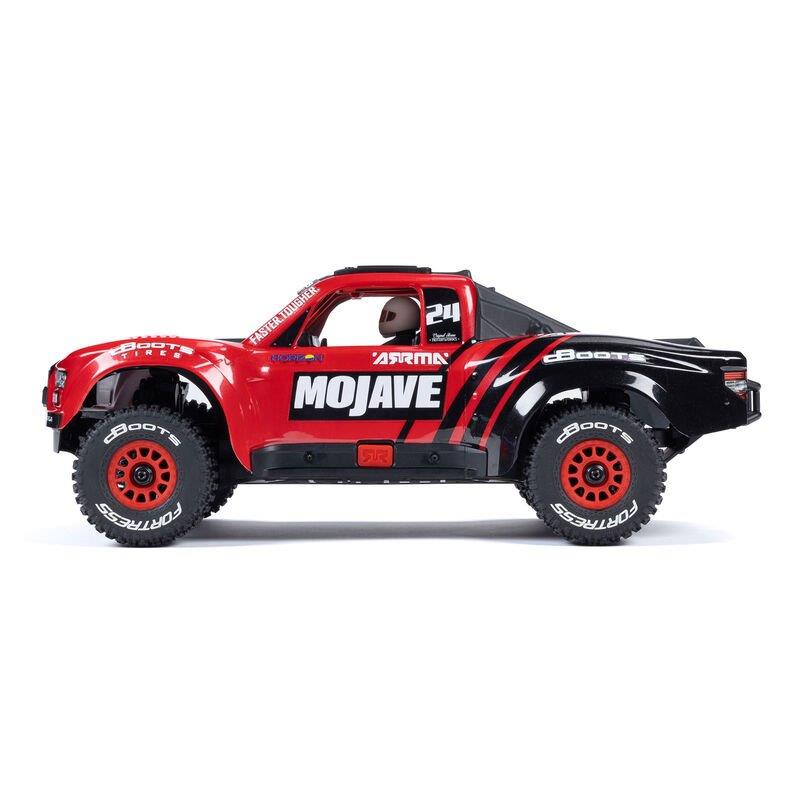 ARRMA MOJAVE GROM MEGA 380 Brushed 4X4 DT RTR with Battery & Charger, Red/Black  - 15