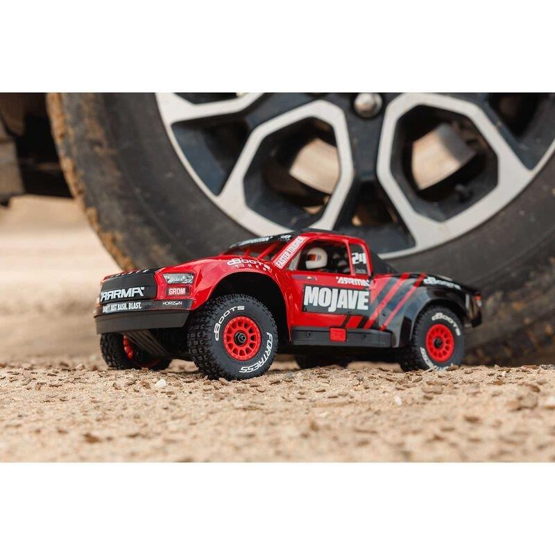ARRMA MOJAVE GROM MEGA 380 Brushed 4X4 DT RTR with Battery & Charger, Red/Black  - 25