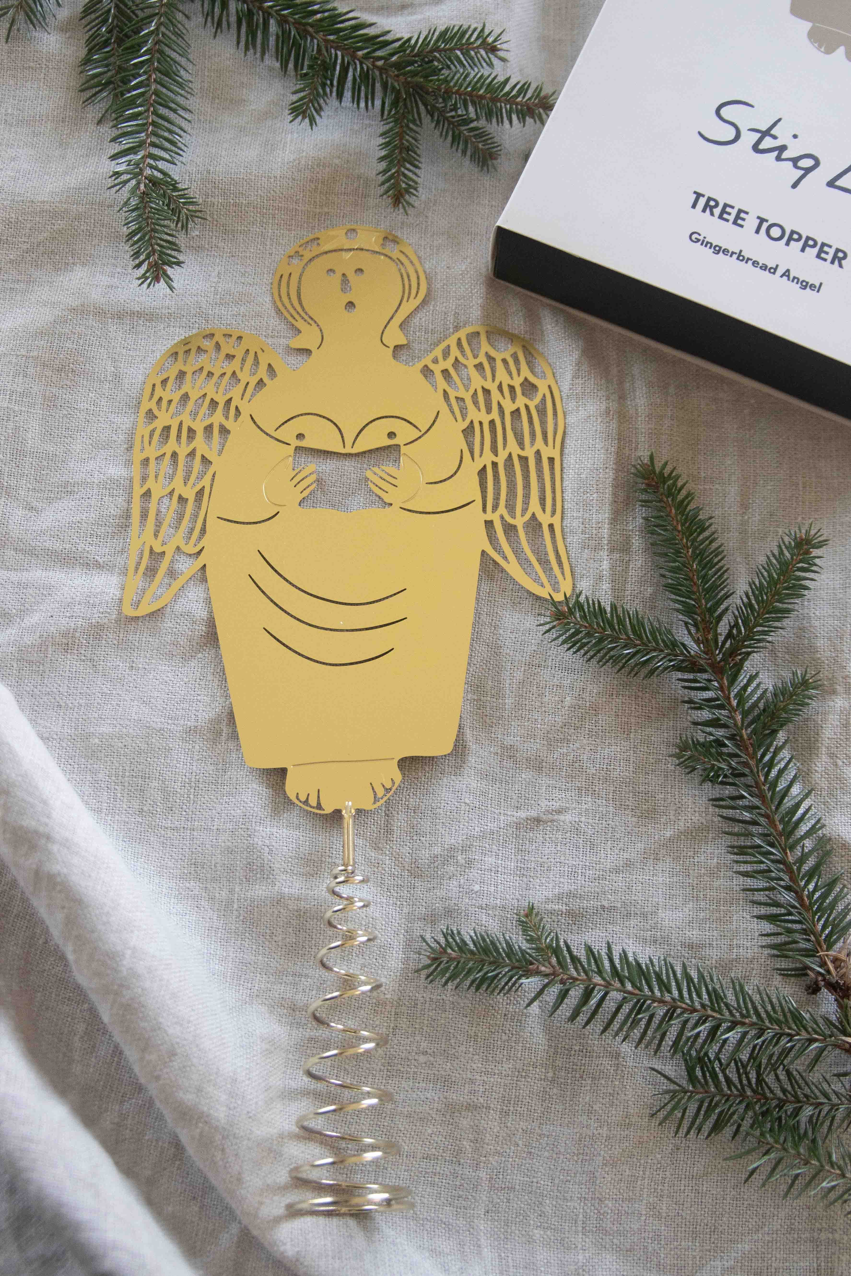 TOPP PYNT STIG L. GINGERBREAD ANGEL