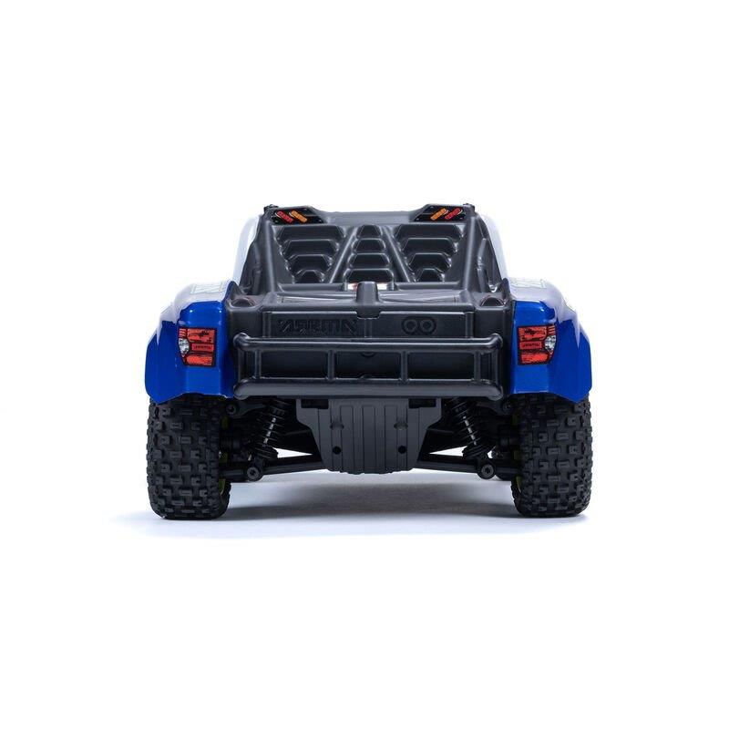 ARRMA MOJAVE GROM MEGA 380 Brushed 4X4 DT RTR with Battery&Charger, Blue/White - 19
