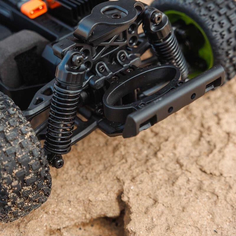 ARRMA MOJAVE GROM MEGA 380 Brushed 4X4 DT RTR with Battery&Charger, Blue/White - 29