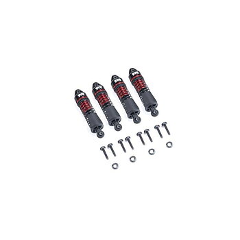 ARRMA Aluminum Shock Set, 58mm Length, 300cSt Oil (4): GROM