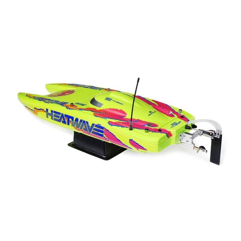 PROBOAT Blackjack 24tum V2 Catamaran Brushless: RTR, Heat Wave Visual - 25