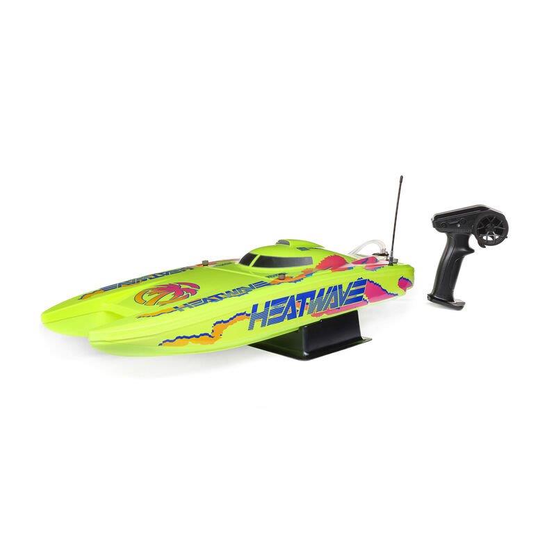 PROBOAT Blackjack 24tum V2 Catamaran Brushless: RTR, Heat Wave Visual - 12