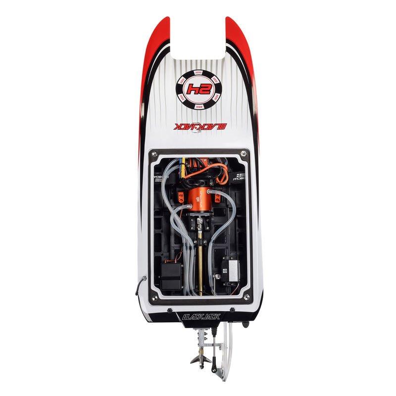PROBOAT Blackjack 24tum V2 Catamaran Brushless: RTR, Vegas Offshore - 16