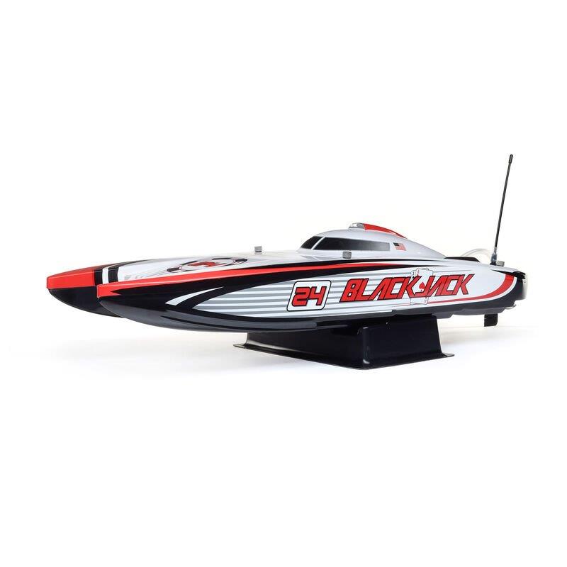 PROBOAT Blackjack 24tum V2 Catamaran Brushless: RTR, Vegas Offshore - 20