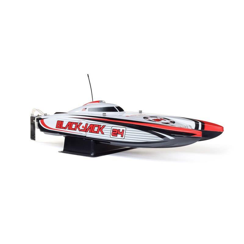 PROBOAT Blackjack 24tum V2 Catamaran Brushless: RTR, Vegas Offshore - 22