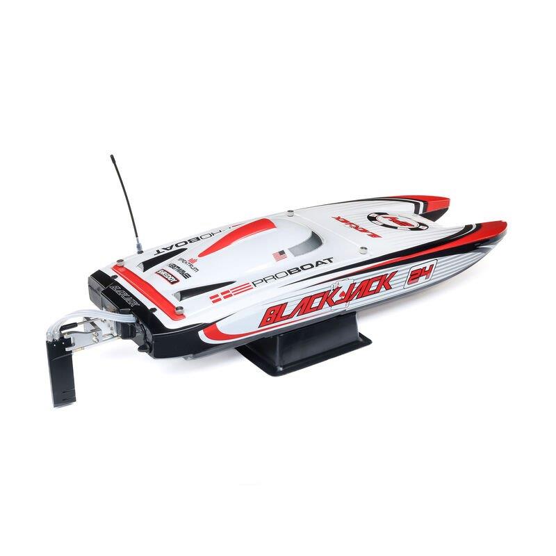 PROBOAT Blackjack 24tum V2 Catamaran Brushless: RTR, Vegas Offshore - 23
