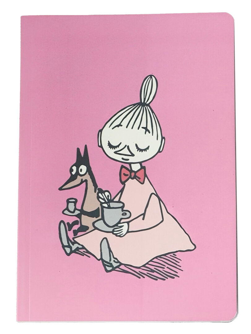 Mumin Skrivbok A5 "Moomin 80" - Mymlan Rosa