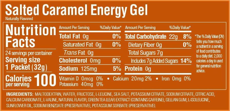 GU Energy Gel Salted Caramel - 3