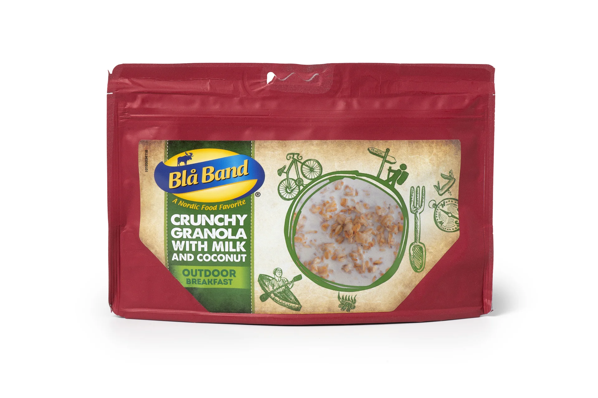 Crunchy Graola med Mjölk och Kokos 150g | Crunchy Granola With Milk And Coconut