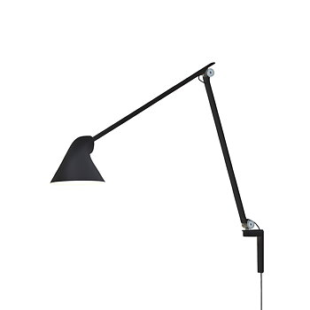 NJP Wall lamp Long Arm Black LED 2700K - In stock